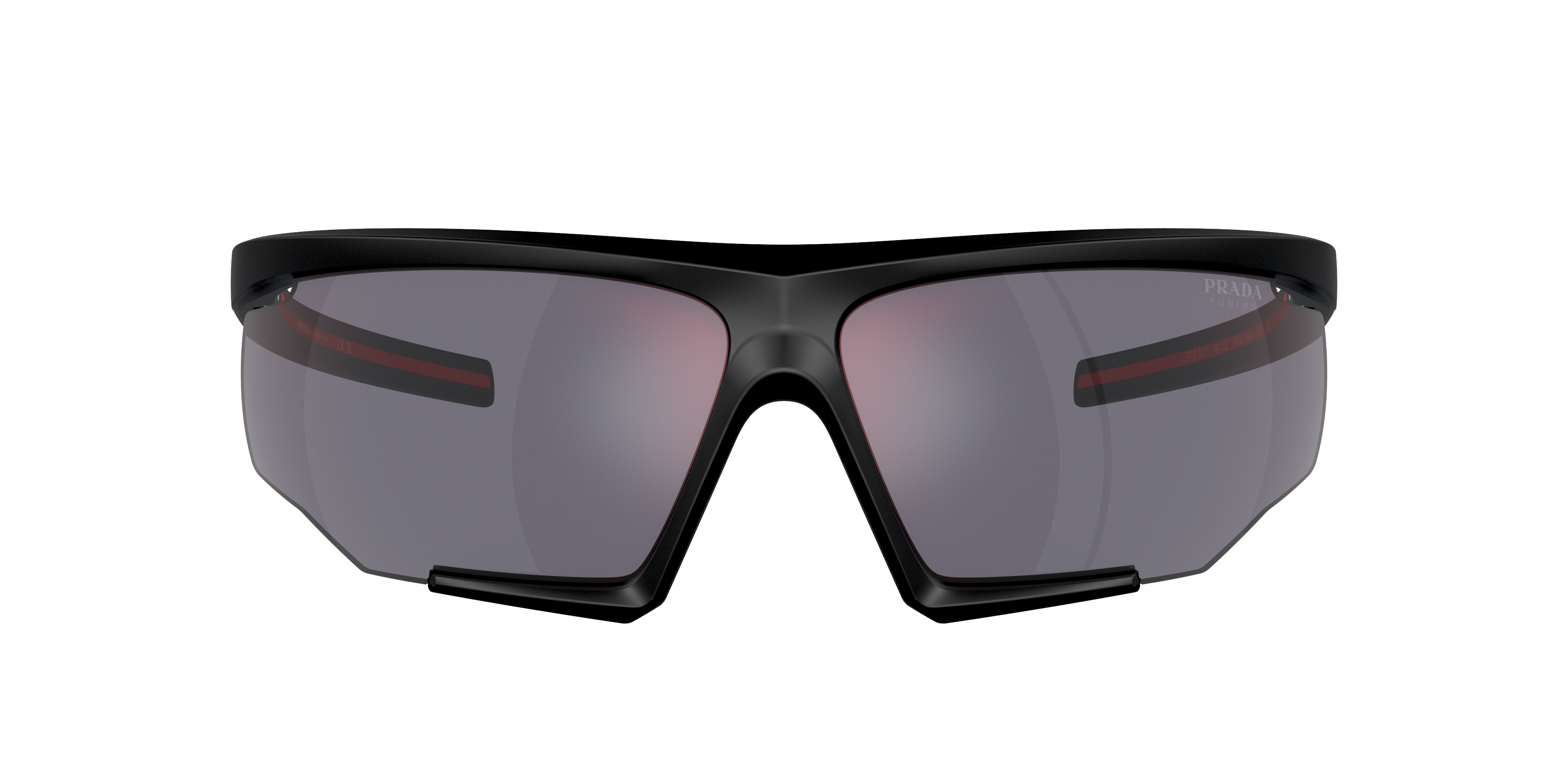 Prada Linea Rossa Man Sunglass Ps 07ys In Mirror Orange