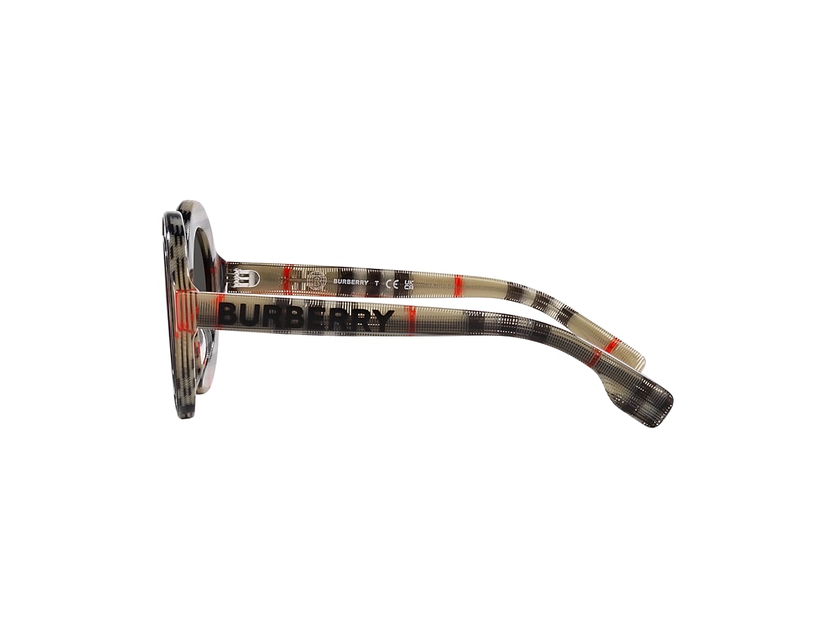 Burberry JB4386 Kids L (40 - 27) with Grey lenses and Brown frame