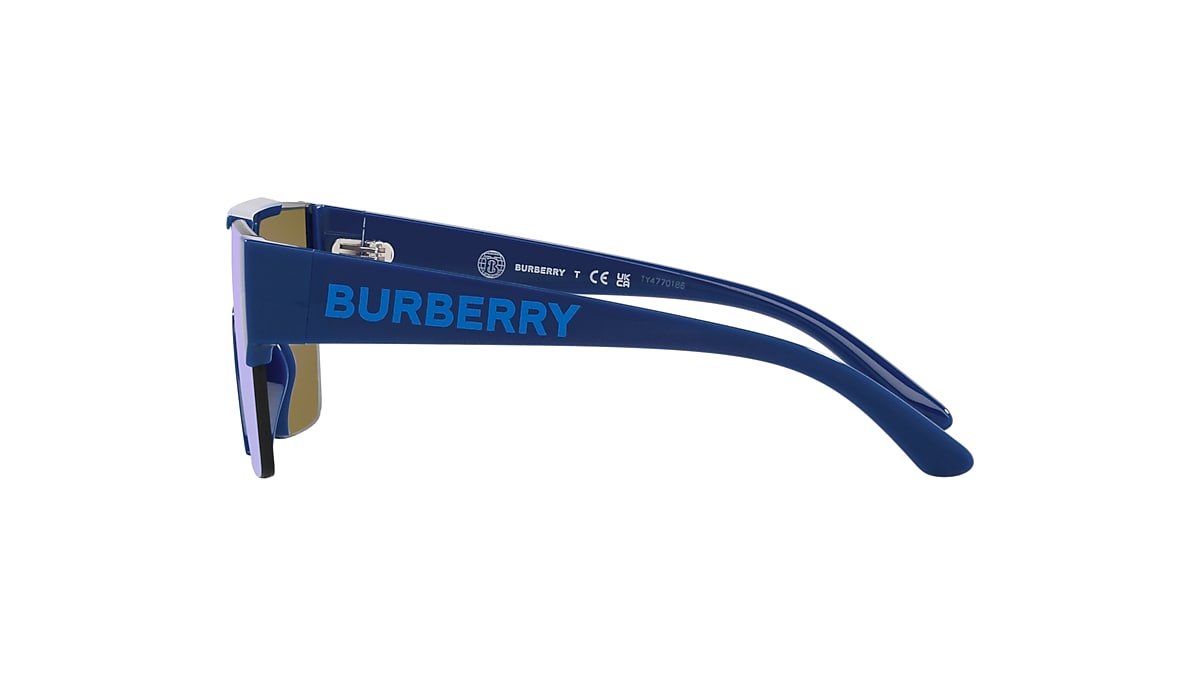 Burberry JB4387 Kids Green Mirror Light Blue & Blue Sunglasses 