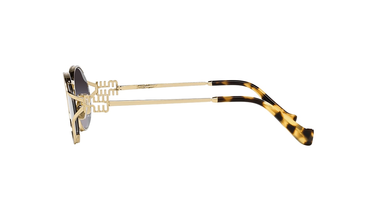 Miu Miu MU 52YS L (54 - 21) with Grey lenses and Gold frame