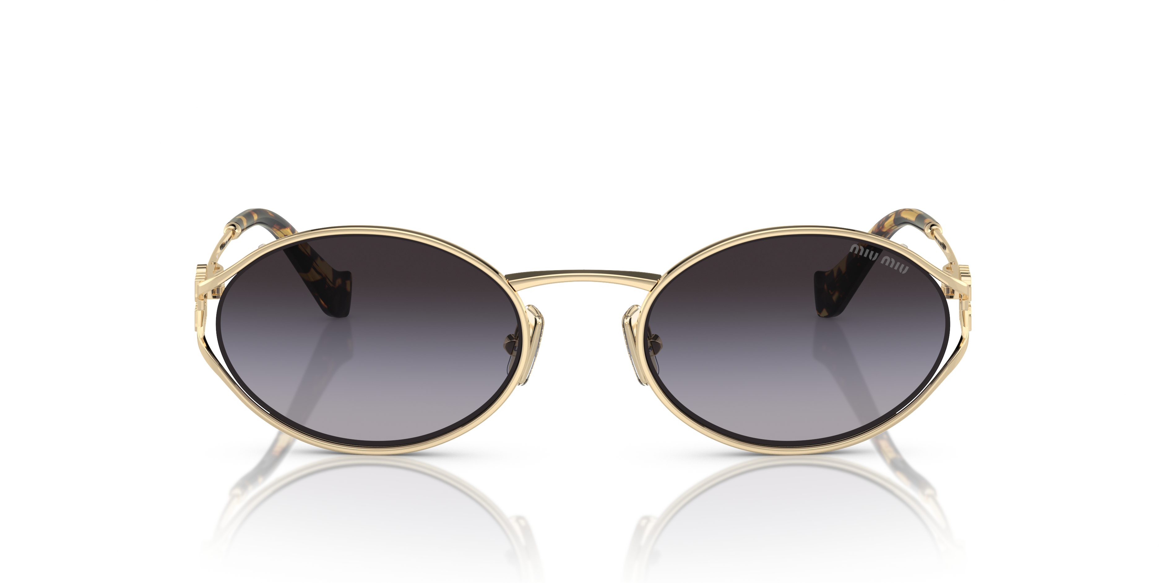 Miu Miu SMU52W Rectangle Sunglasses | Fashion Eyewear