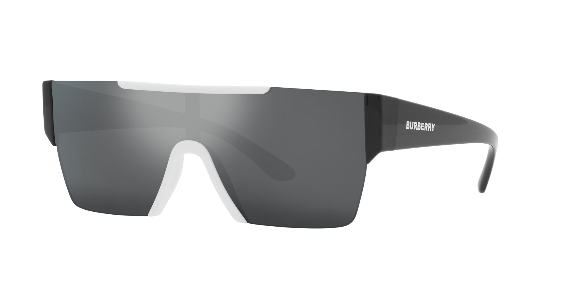 Burberry Mirrored Check Aviator Sunglasses | Neiman Marcus
