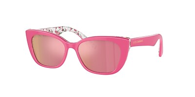 Dolce&Gabbana DX4427 Kids 49 Pink Mirror Rose Gold & Pink On Pink 