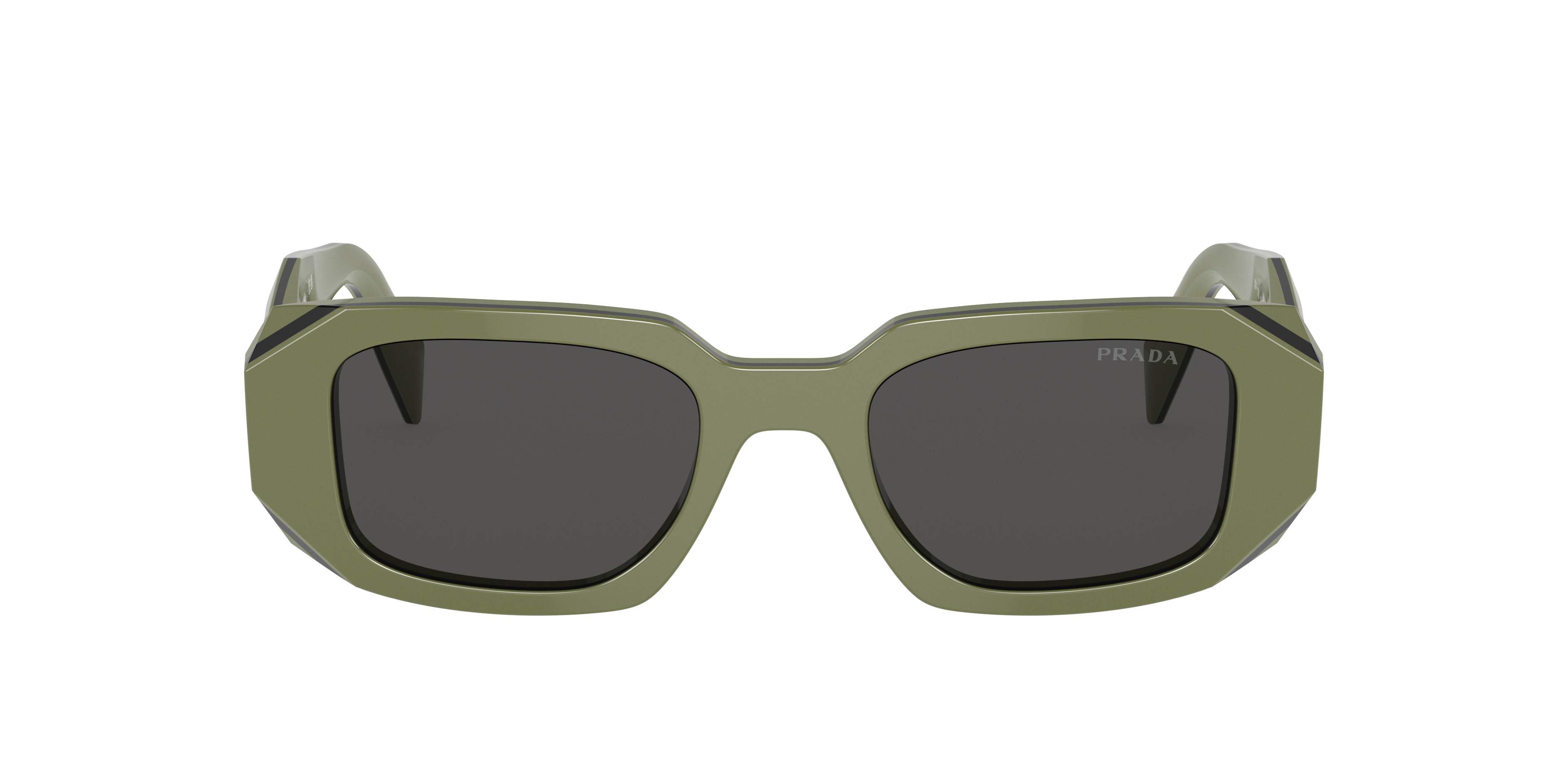 Shop Prada Woman Sunglasses Pr 17ws In Dark Grey