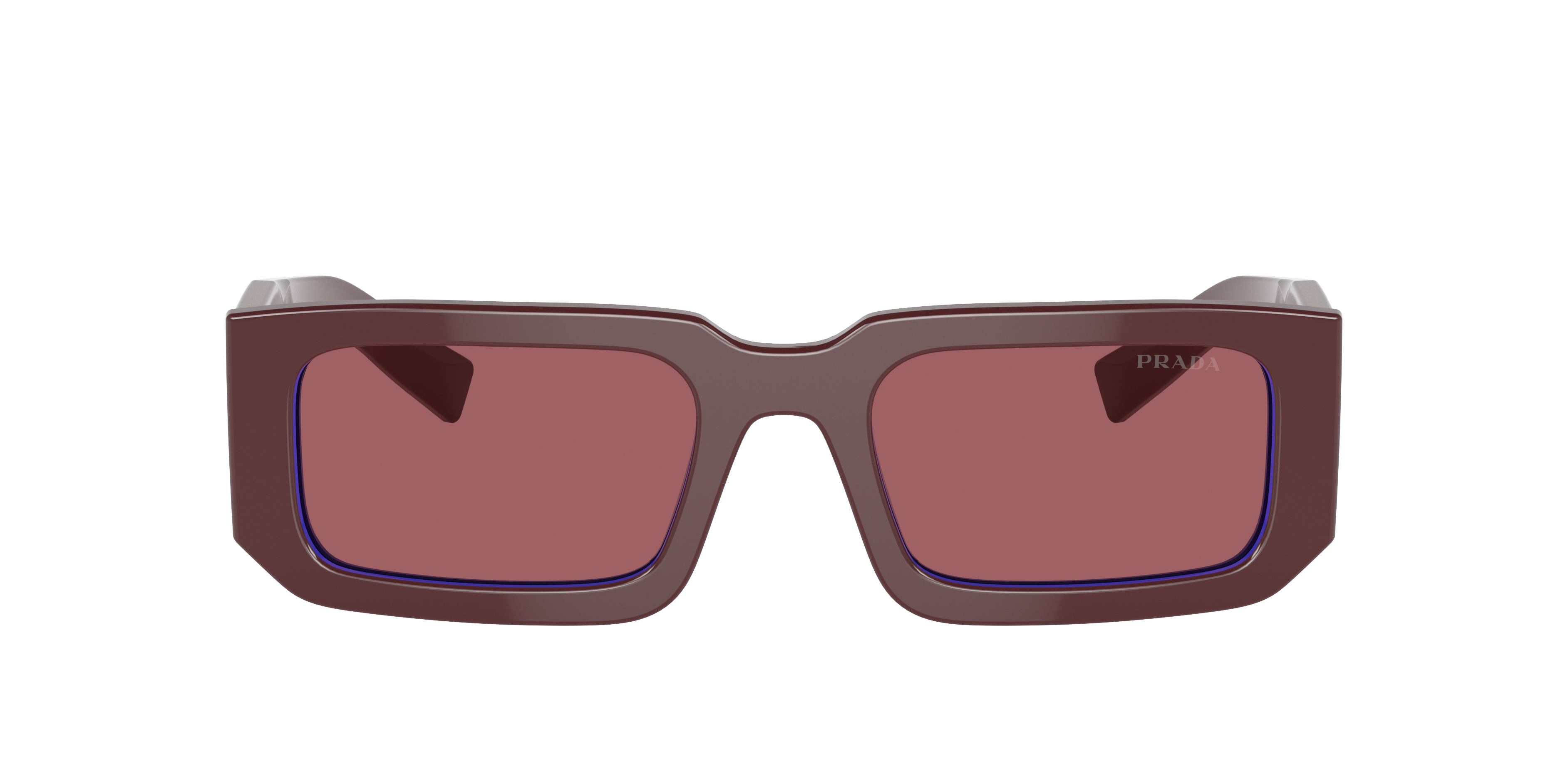 Shop Prada Man Sunglass Pr 06ys In Dark Violet