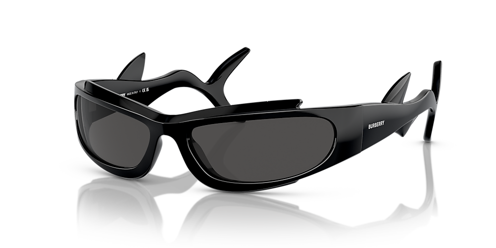 Burberry BE4399 60 Dark Grey & Black Sunglasses | Sunglass Hut Australia