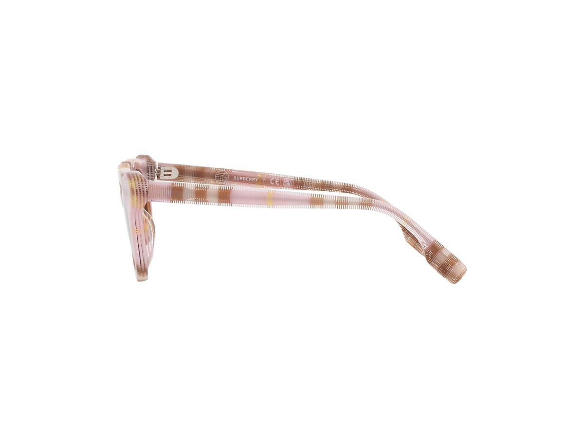 Burberry JB4355 Kids 43 Bronze & Check Pink Sunglasses