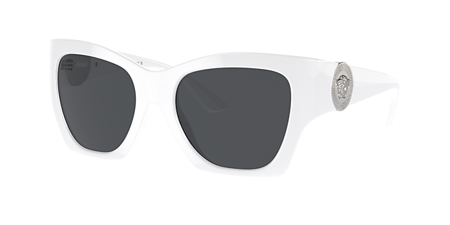 Versace VE4452 54 Dark Grey & Black Sunglasses | Sunglass Hut USA