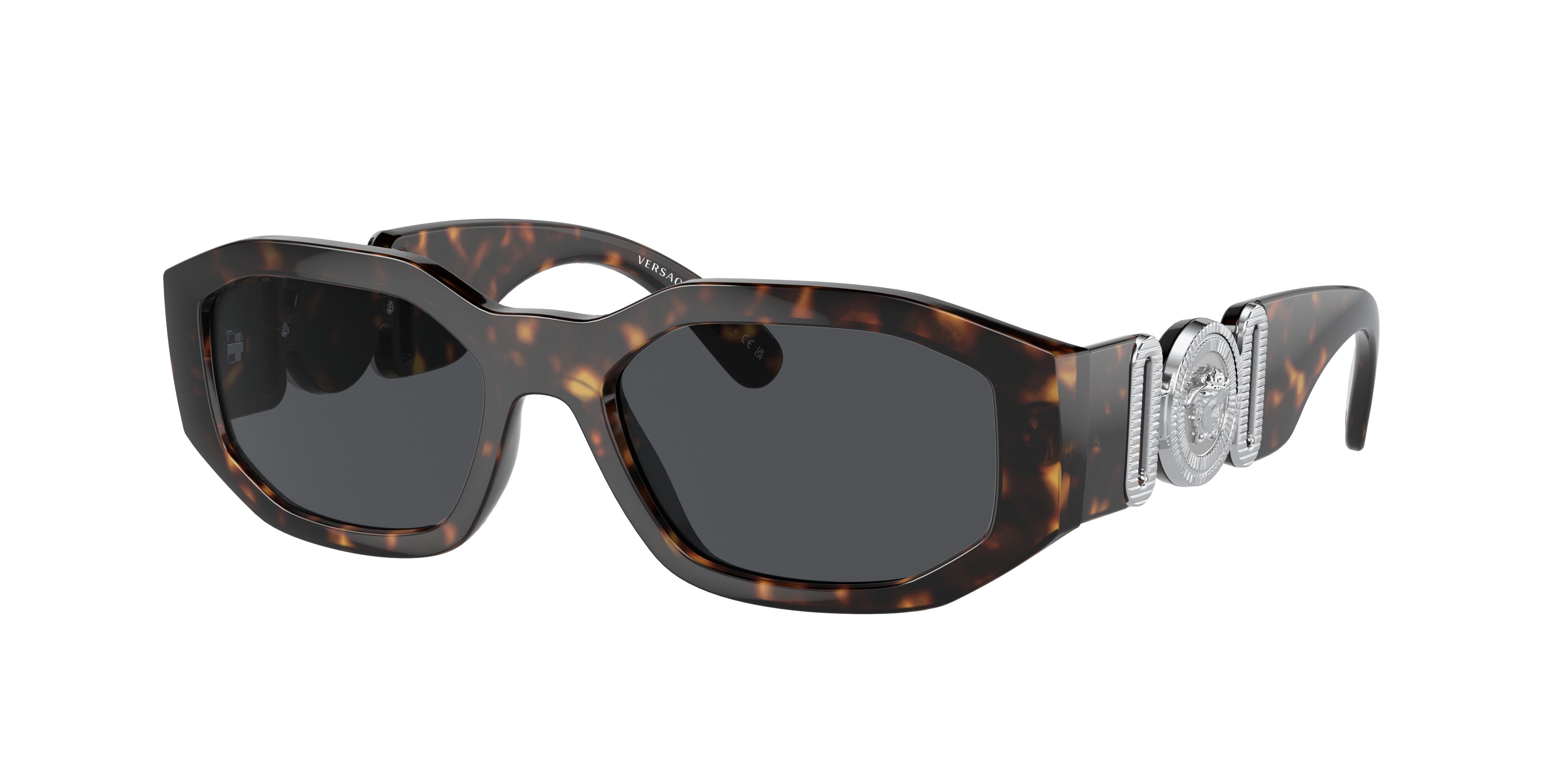 Versace Man Sunglasses Ve4361 Biggie In Dark Grey