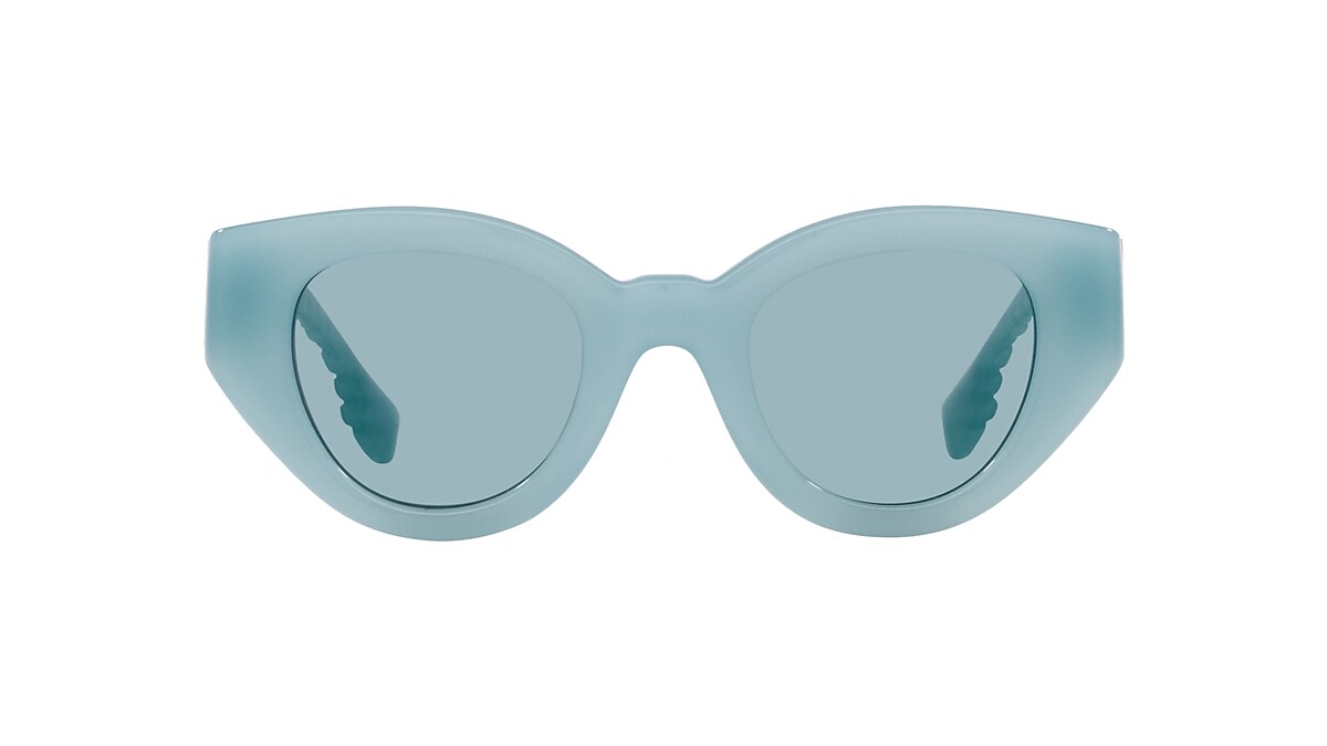 BURBERRY BE4390 Meadow Azure - Women Luxury Sunglasses, Blue Lens