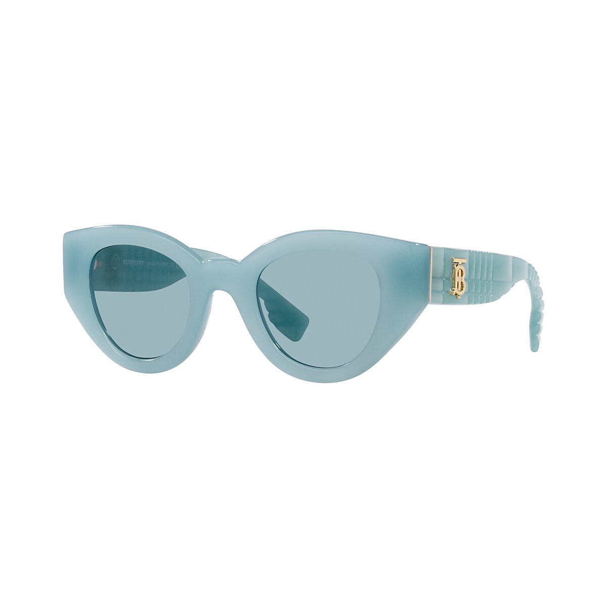 BURBERRY BE4390 Meadow Azure - Women Luxury Sunglasses, Blue Lens