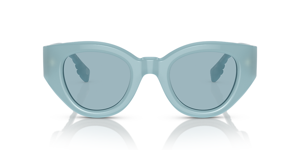 Cat-eye Frame Lola Sunglasses in Topaz Blue - Women | Burberry® Official