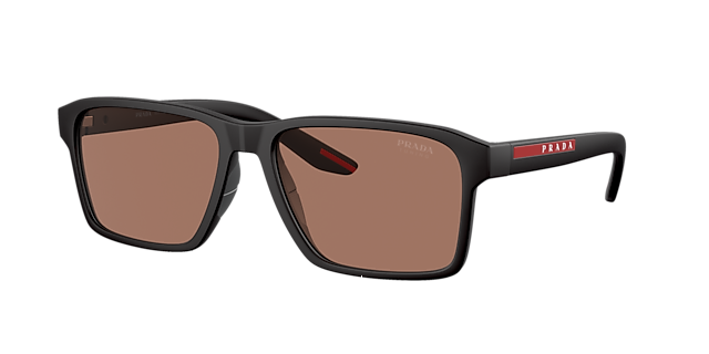 Prada Linea Rossa PS 05YS 58 Dark Grey Polarized Black