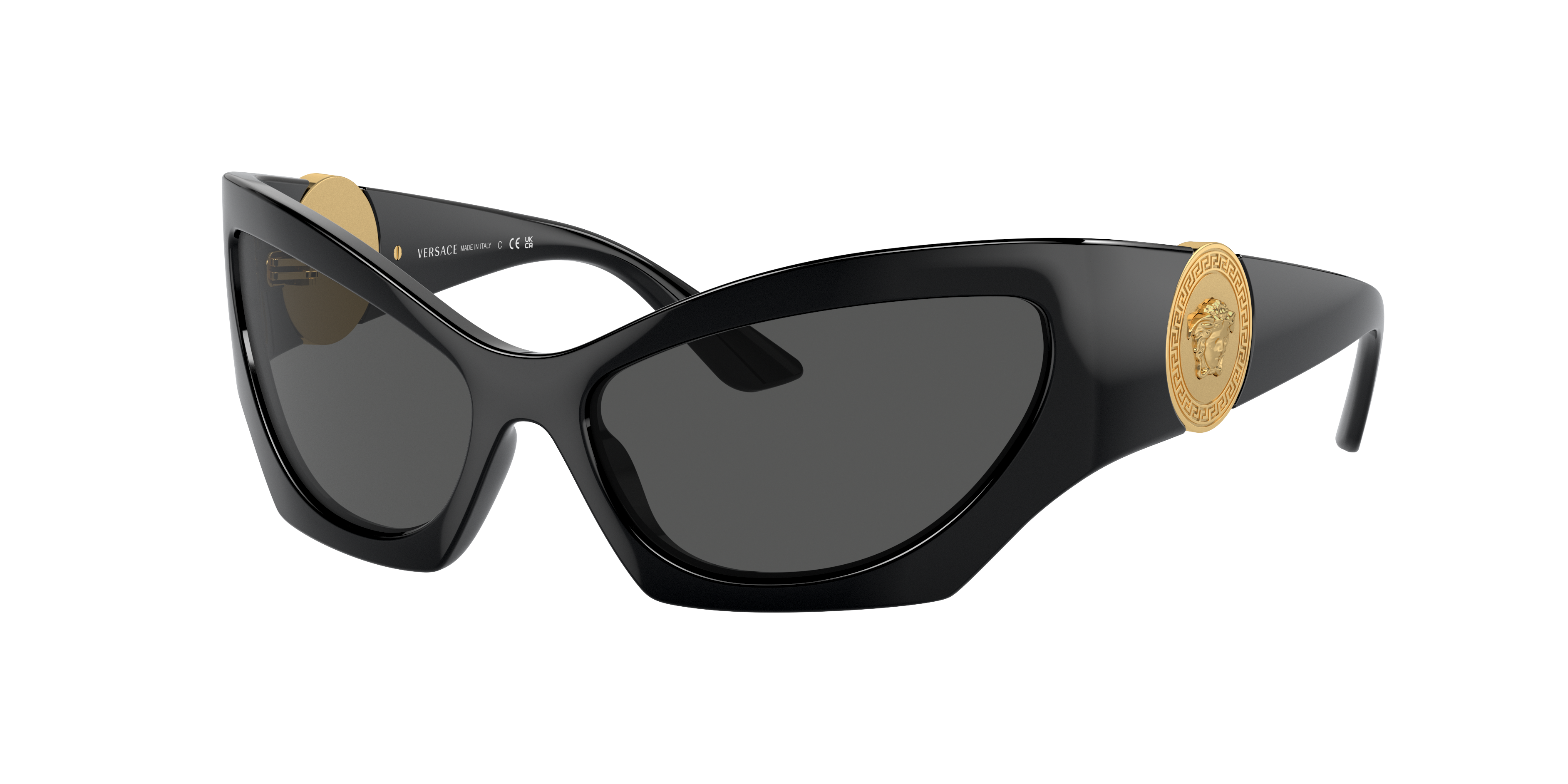 Versace Woman Sunglasses Ve4450 In Dark Grey