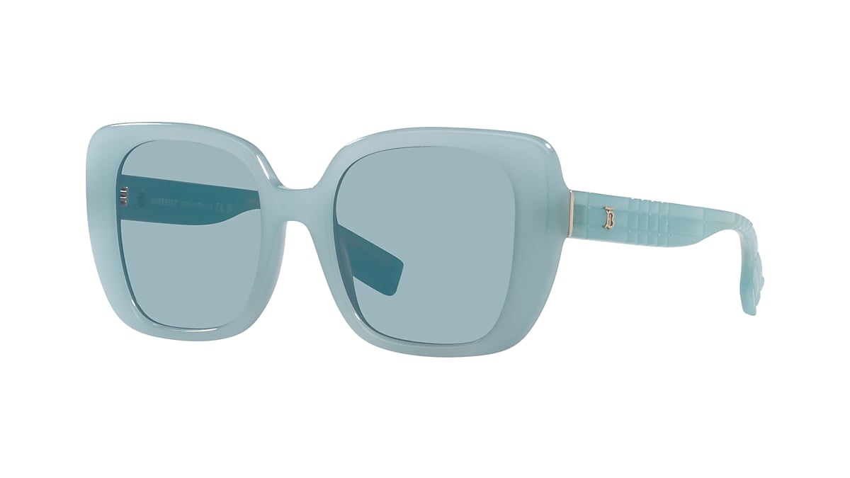 BURBERRY BE4371 Helena Azure - Women Luxury Sunglasses, Blue Lens