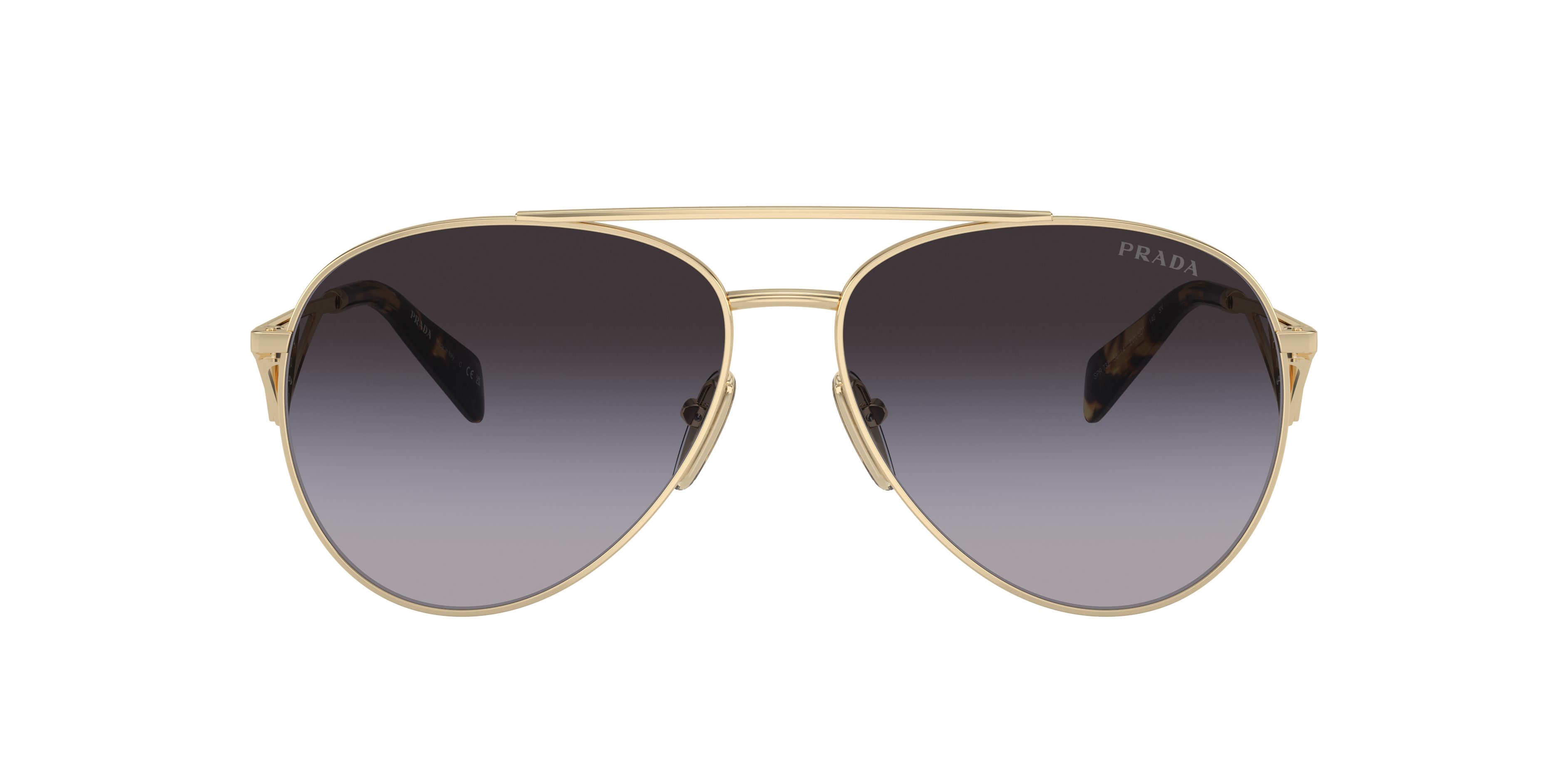 Shop Prada Woman Sunglasses Pr 73zs In Grey Gradient
