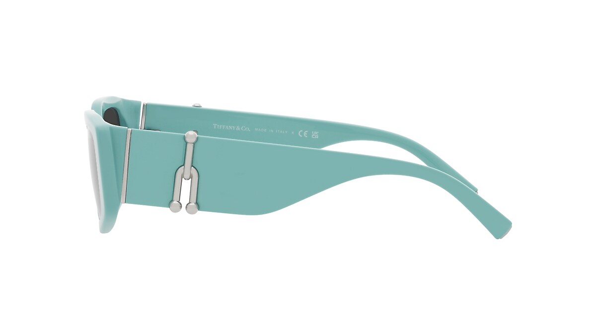 TIFFANY & CO. TF4208U Steve Mcqueen Tiffany Blue - Women Luxury Sunglasses,  Grey Gradient Lens