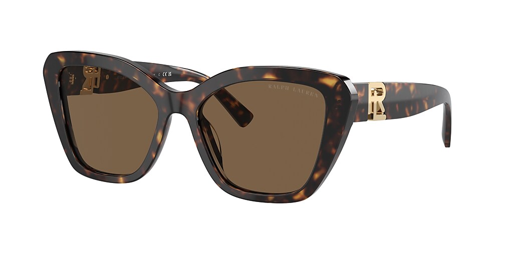 Ralph Lauren RL8216U The Isabel 55 Brown & Havana Sunglasses | Sunglass ...