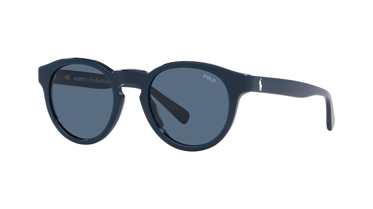 POLO RALPH LAUREN PH4184 Shiny Navy Blue - Man Sunglasses, Dark Blue Lens