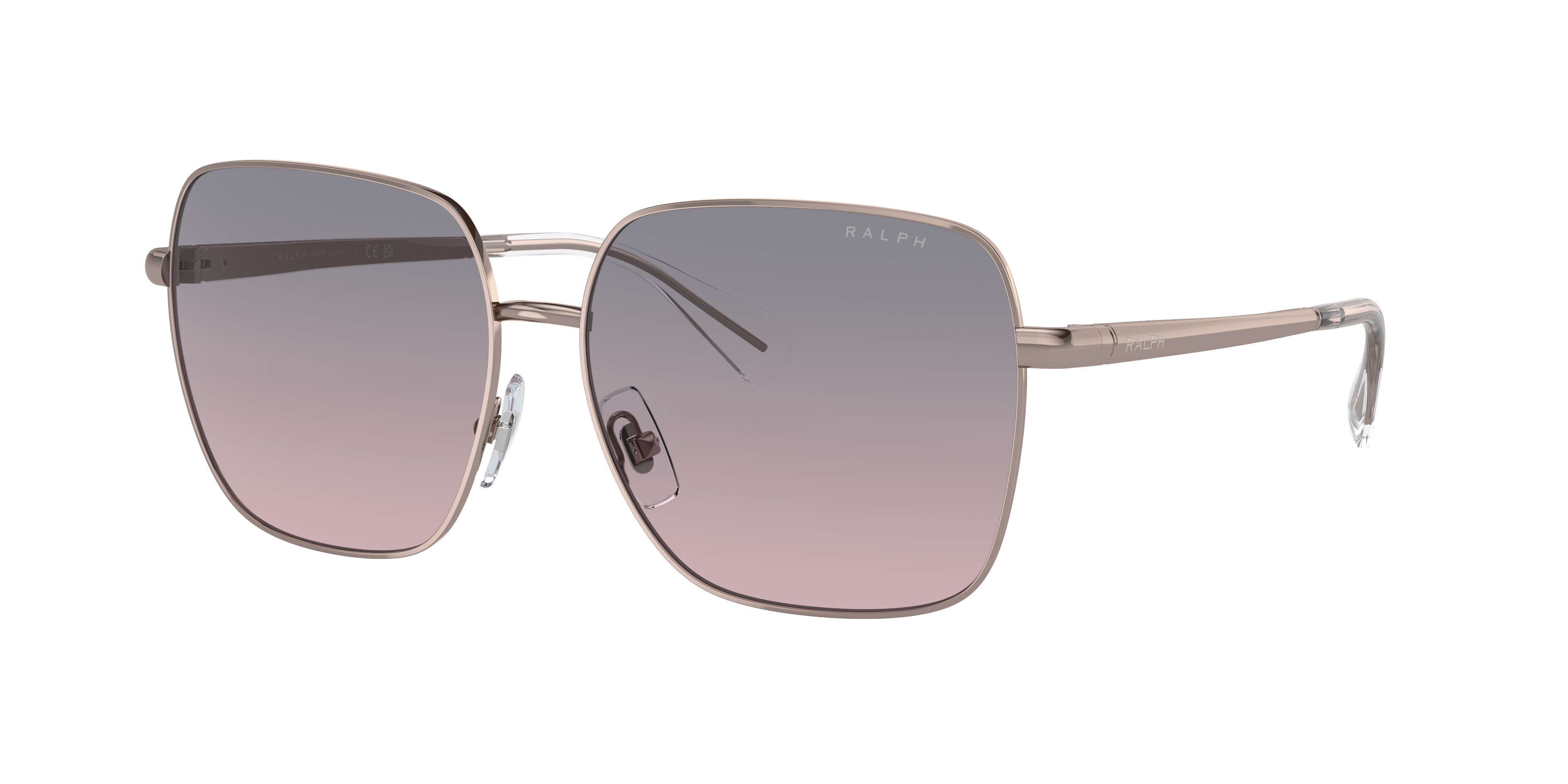 Ralph RA4142 59 Light Brown Gradient Violet & Shiny Rose Gold