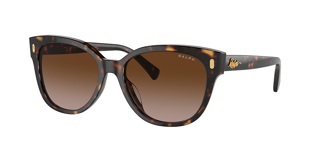 Ralph RA5305U 56 Gradient Brown & Black Havana Sunglasses | Sunglass ...