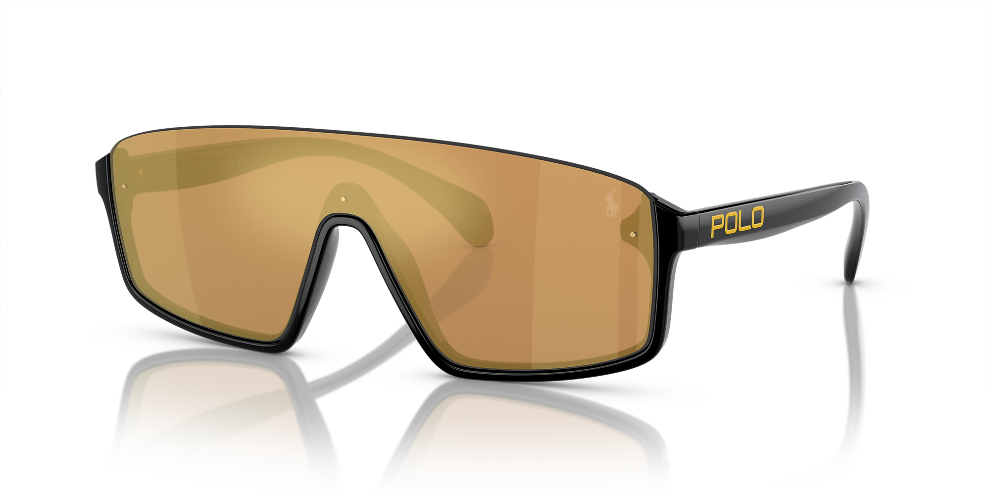 Polo Ralph Lauren PH4211U 01 Orange Mirror Gold & Shiny Black