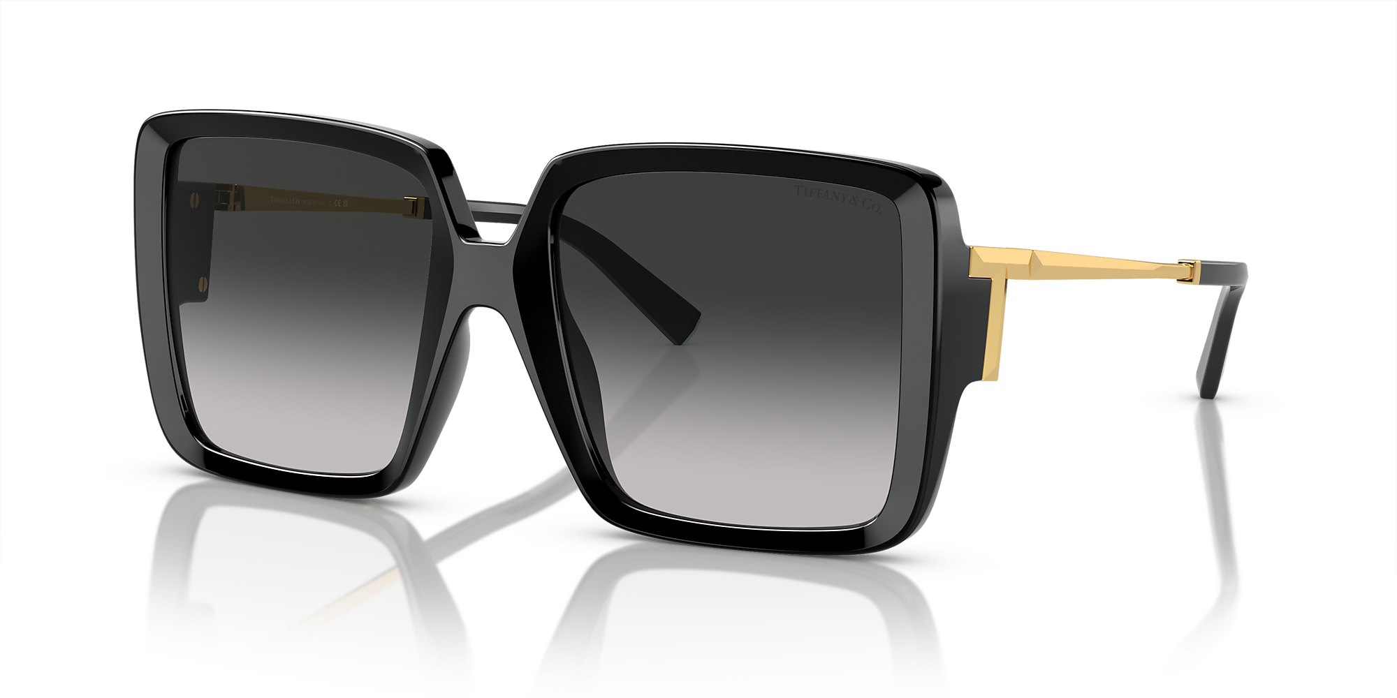 Tiffany & Co. TF4212U 55 Grey Gradient & Black Sunglasses | Sunglass ...