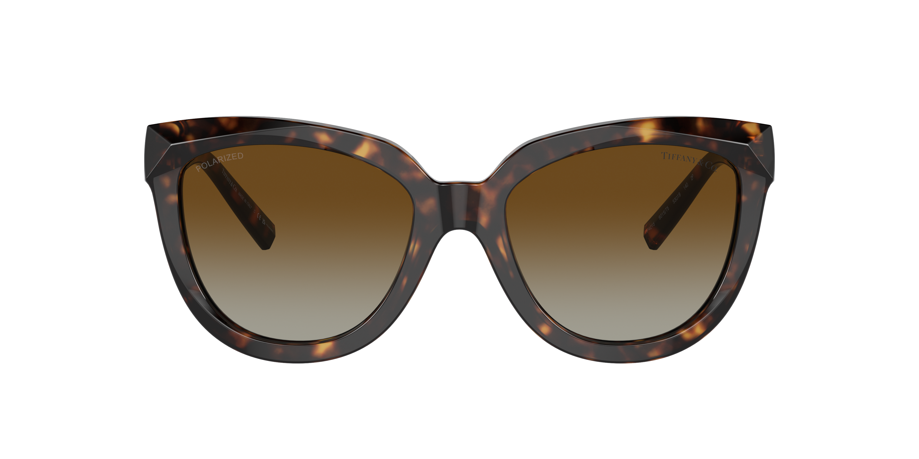 Shop Tiffany & Co . Woman Sunglass Tf4215 In Polar Brown Gradient