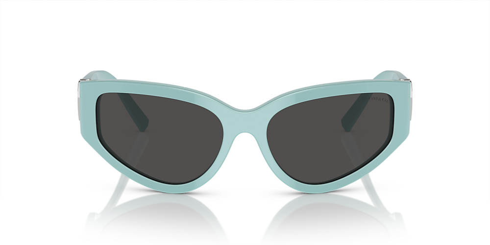 Tiffany & Co. TF4217 59 Dark Grey & Tiffany Blue Sunglasses