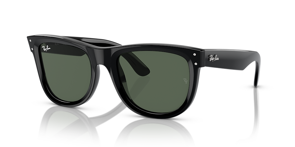 Ray-Ban RBR0502S Wayfarer Reverse 50 Dark Green & Black Sunglasses