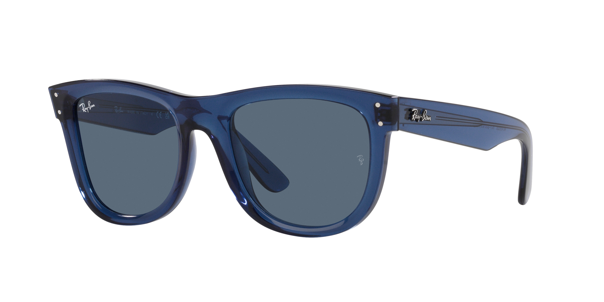 Buy Ray-Ban 0RB448766321954 Blue Essentials Square Sunglasses Online At  Best Price @ Tata CLiQ