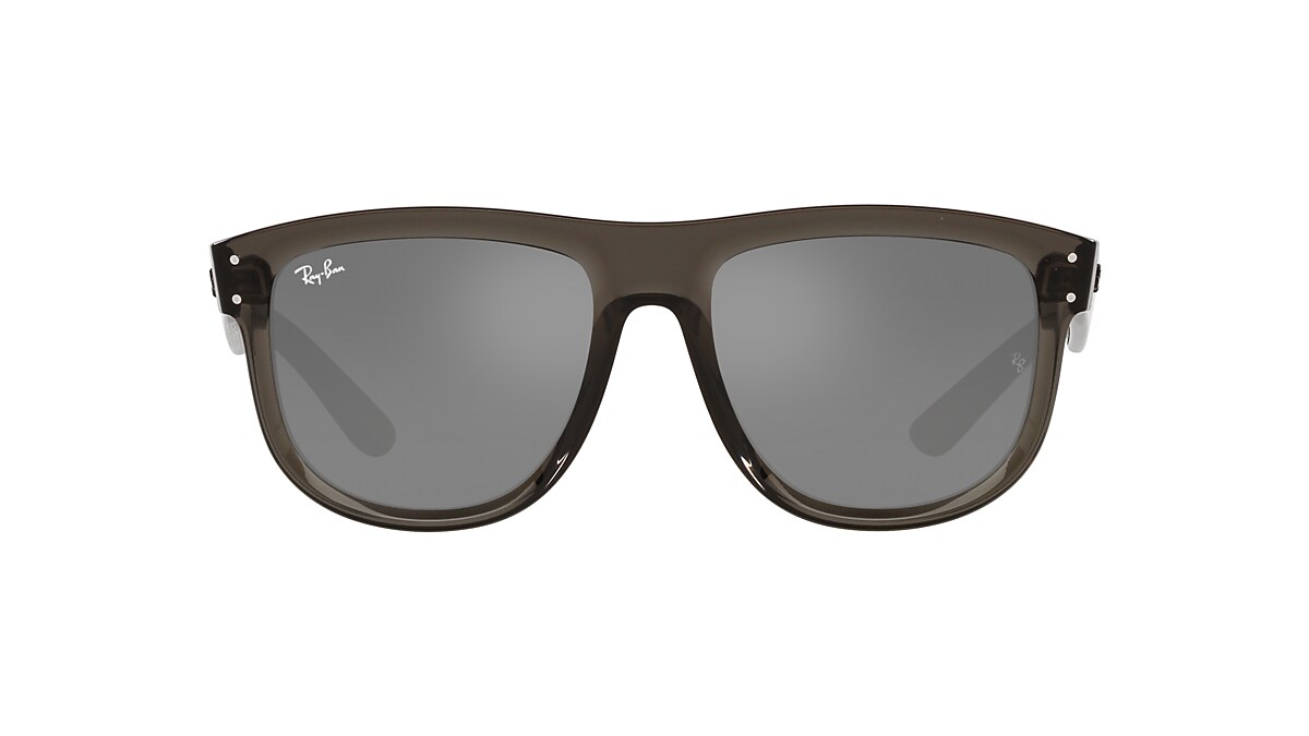 Ray-Ban RBR0501S Boyfriend Reverse 56 Silver & Transparent