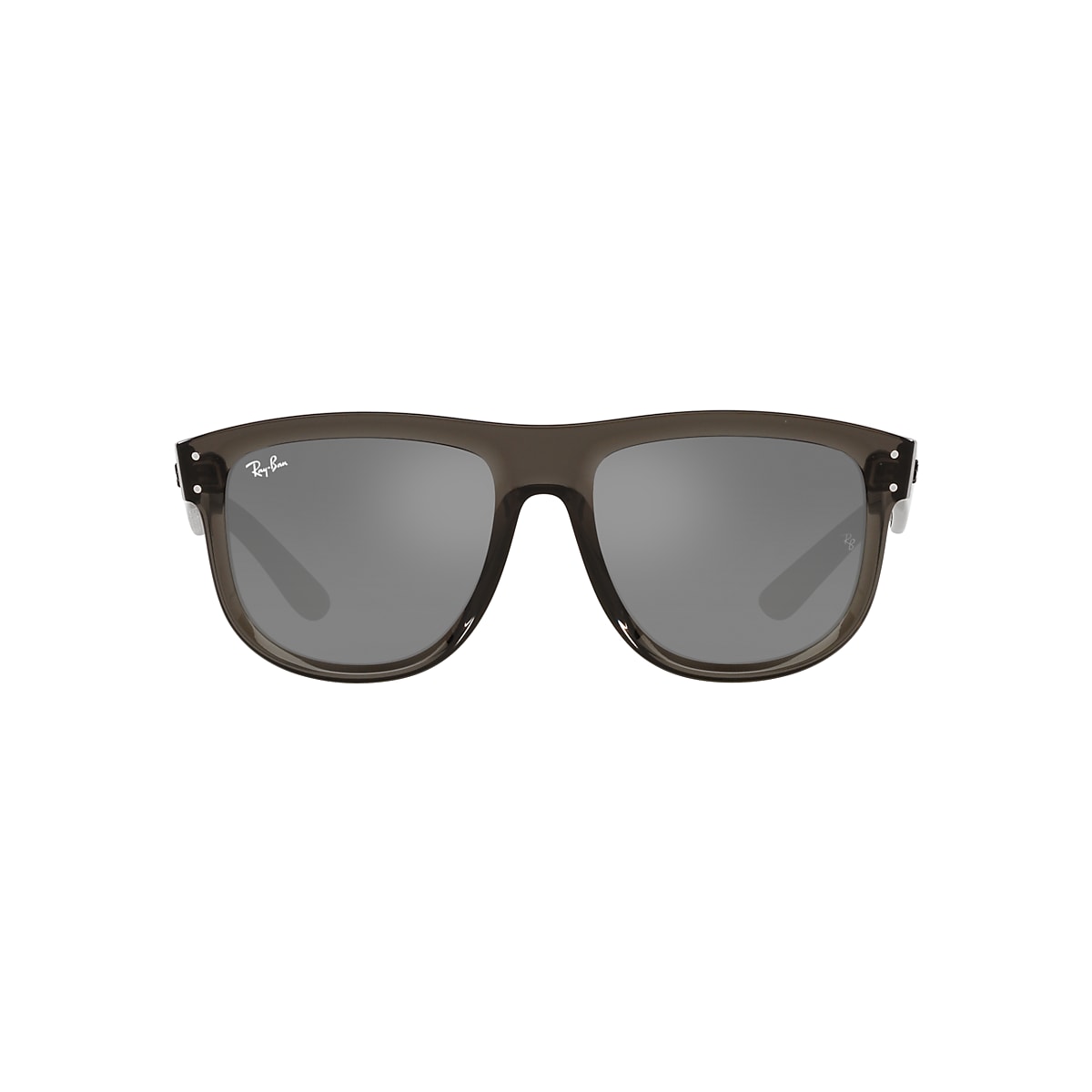 Ray-Ban RBR0501S Boyfriend Reverse 56 Silver & Transparent