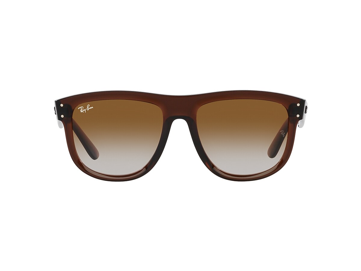 Ray-Ban RBR0501S Boyfriend Reverse 56 Brown & Transparent Brown