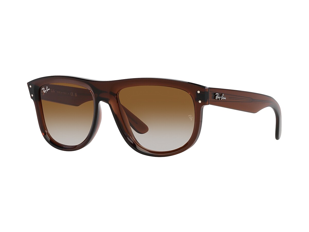 Ray-Ban RBR0501S Boyfriend Reverse 56 Brown & Transparent Brown