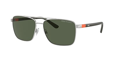 Polo PH3137 Sunglasses - Shiny Gunmetal / Polar Grey / 59