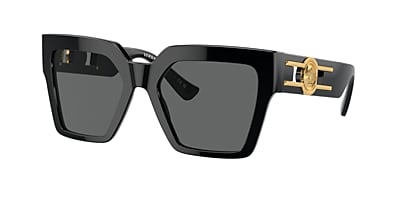 Versace VE4458 54 Dark Brown & Bordeaux Sunglasses | Sunglass Hut USA