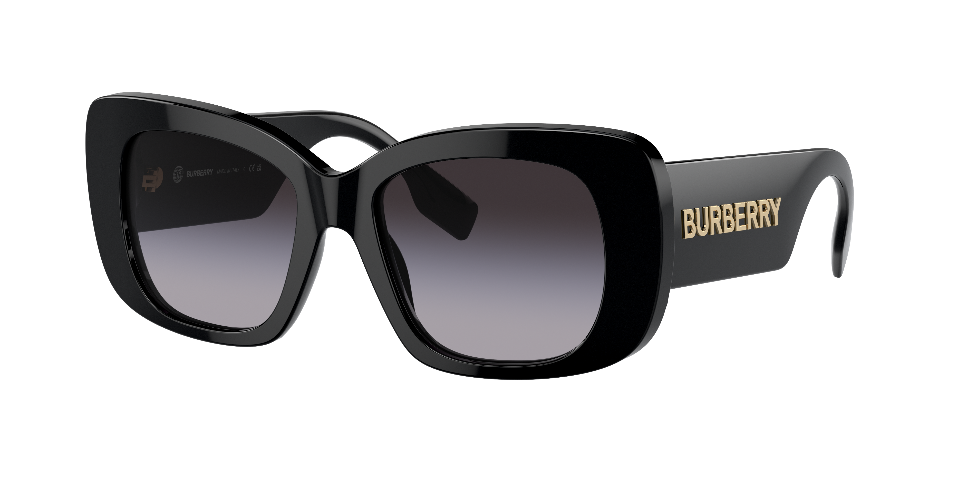 Burberry BE4346 Elsa 53 Dark Grey & Vintage Check Sunglasses | Sunglass Hut  USA