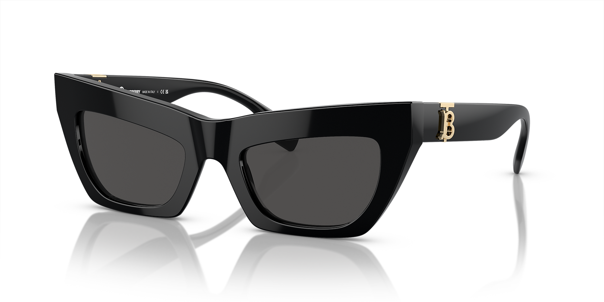 Burberry BE4405 51 Dark Grey & Black Sunglasses Sunglass Hut USA