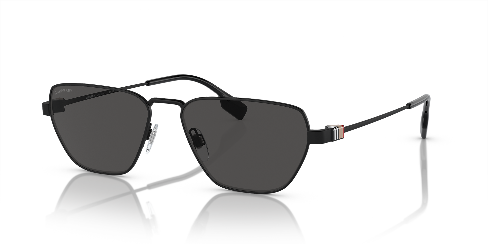 Burberry BE3146 56 Dark Grey & Black Sunglasses Sunglass Hut USA