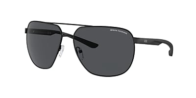 Armani Exchange AX2047S 63 Dark Blue & Matte Blue Sunglasses 