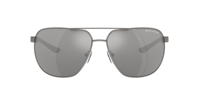 Armani Exchange AX2047S 63 Dark Grey & Matte Black Sunglasses 