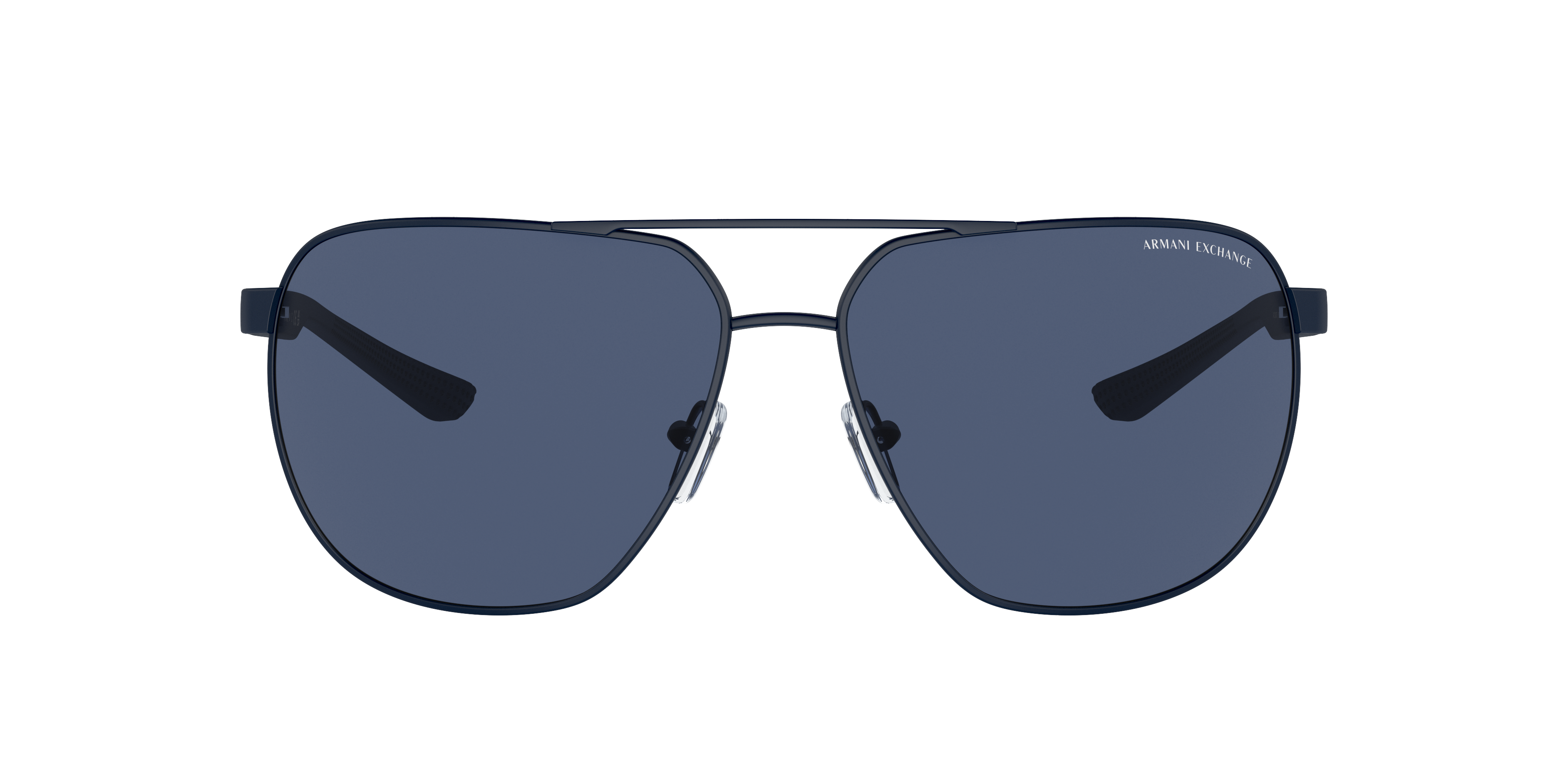 ARMANI EXCHANGE AX2047S Matte Blue - Men Sunglasses, Dark Blue Lens