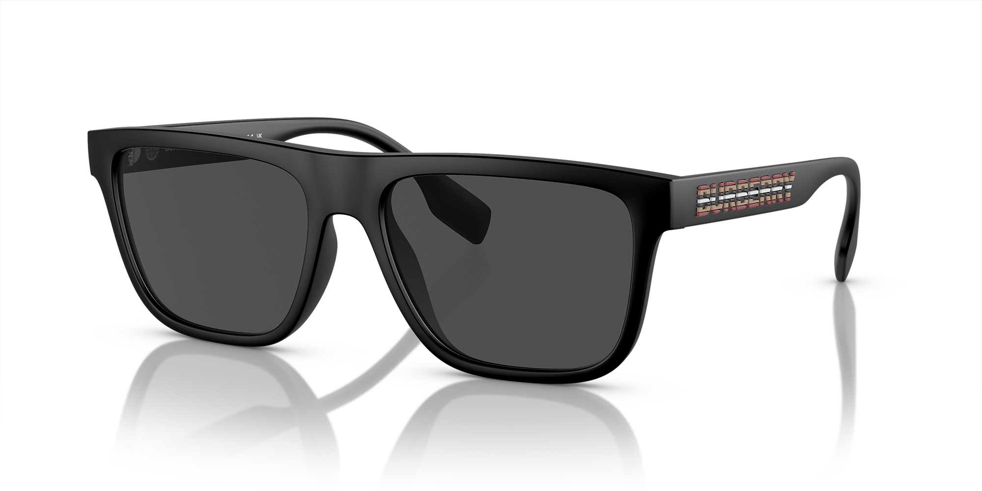 Burberry BE4402U 56 Dark Grey & Matte Black Sunglasses Sunglass Hut USA