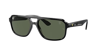 Ray-Ban RB4414M Scuderia Ferrari Collection 58 Dark Green & Black