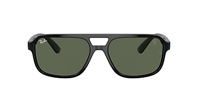 Ray-Ban RB4414M Scuderia Ferrari Collection 58 Dark Green & Black