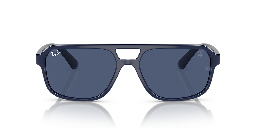 Navy blue 2024 ray bans