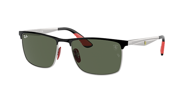 Ray-Ban RB3726M Scuderia Ferrari Collection 57 Grey & Black On