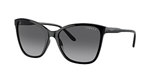 Vogue Eyewear VO5520S 56 Gradient Grey Polarized & Black 