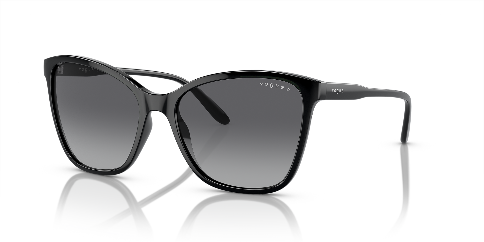Vogue Eyewear VO5520S 56 Gradient Grey Polarized & Black Polarized